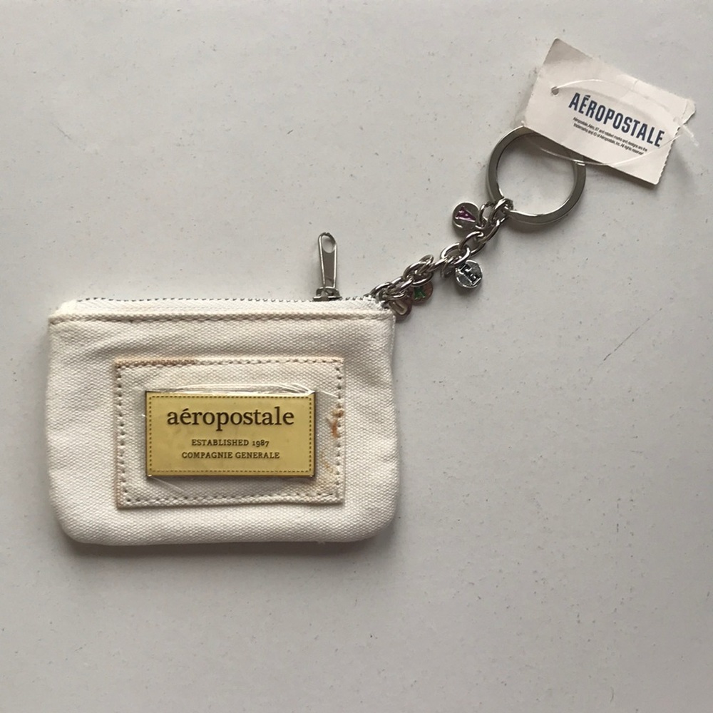 Aeropostale Coin Wallet Keychain